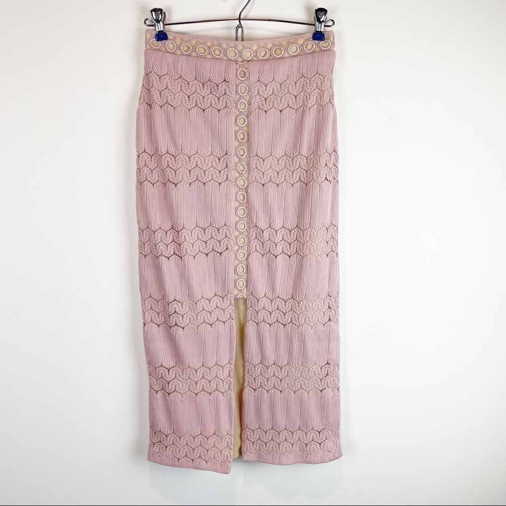 NEW Elliatt Pink Lace Skirt size S